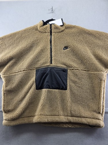 Nike club fleece sherpa half - nike,