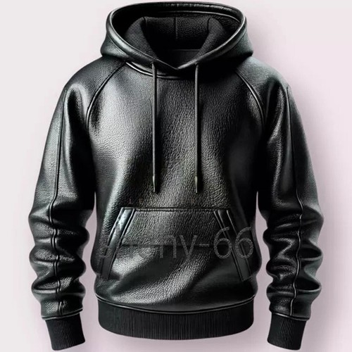 Men black real lambskin - men's,